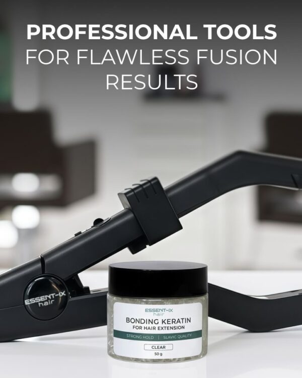 TRANSPARENT HIGH-MELTING 100% PURE KERATIN BEADS